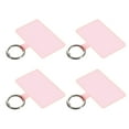 thumbnail image 1 of Uxcell 4Pcs Phone Lanyard Patches Multifunctional Phone Tether Tab with Metal Ring for Smartphones,Pink, 1 of 5
