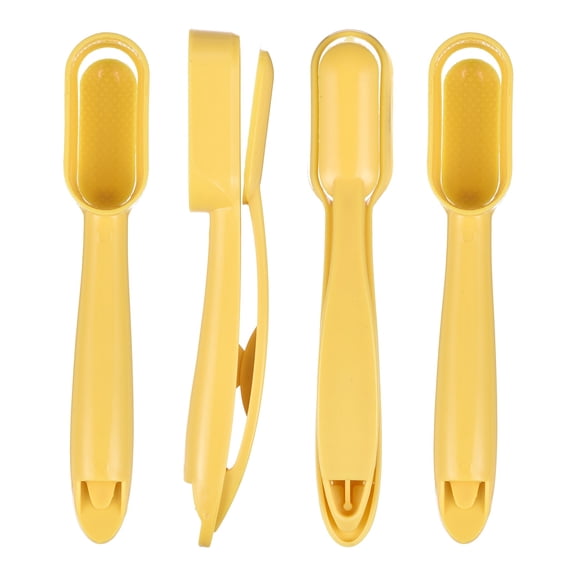 Uxcell 4 Pcs Sushi Makers, Long Strip Rice Ball Press Makers Tool, Easy Sushi Making, Non-stick Pressing Model, Bento Handheld Making Tool for Lunch Bento, Rice Balls, Yellow