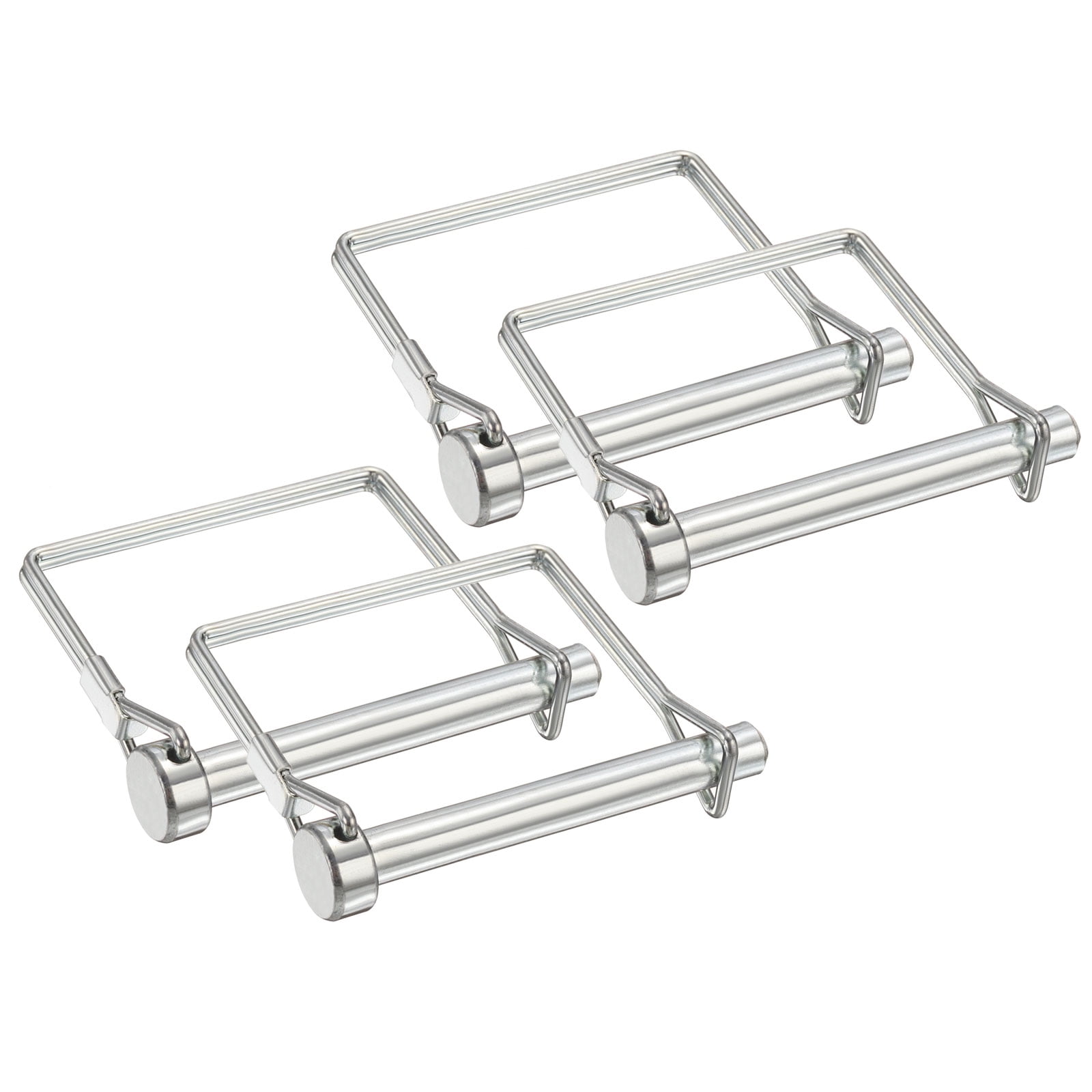 Uxcell 4 Pcs Trailer Coupler Pin, 5/16" x 2.6" Square Safety Wire ...