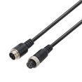 thumbnail image 1 of Uxcell 4 Pin Extension Cable Wire 49.2 ft / 15 Meter, 4 Core 24 AWG Power Cord with Male Female Connector, 1 of 5