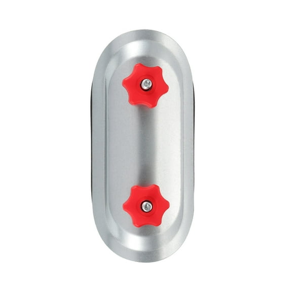 Uxcell 4" Round Duct Access Door, Duct Maintenance Access Door Galvanized Steel Ducting Cover with Rubber Gasket Adjustable Knobs for HVAC Duct Inspection, Silver