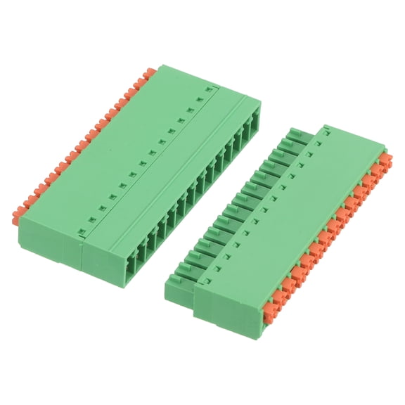 Uxcell 4 Set 2-Pin 3.81mm/0.15" Pitch PCB Mount Screw Terminal Block Connectors
