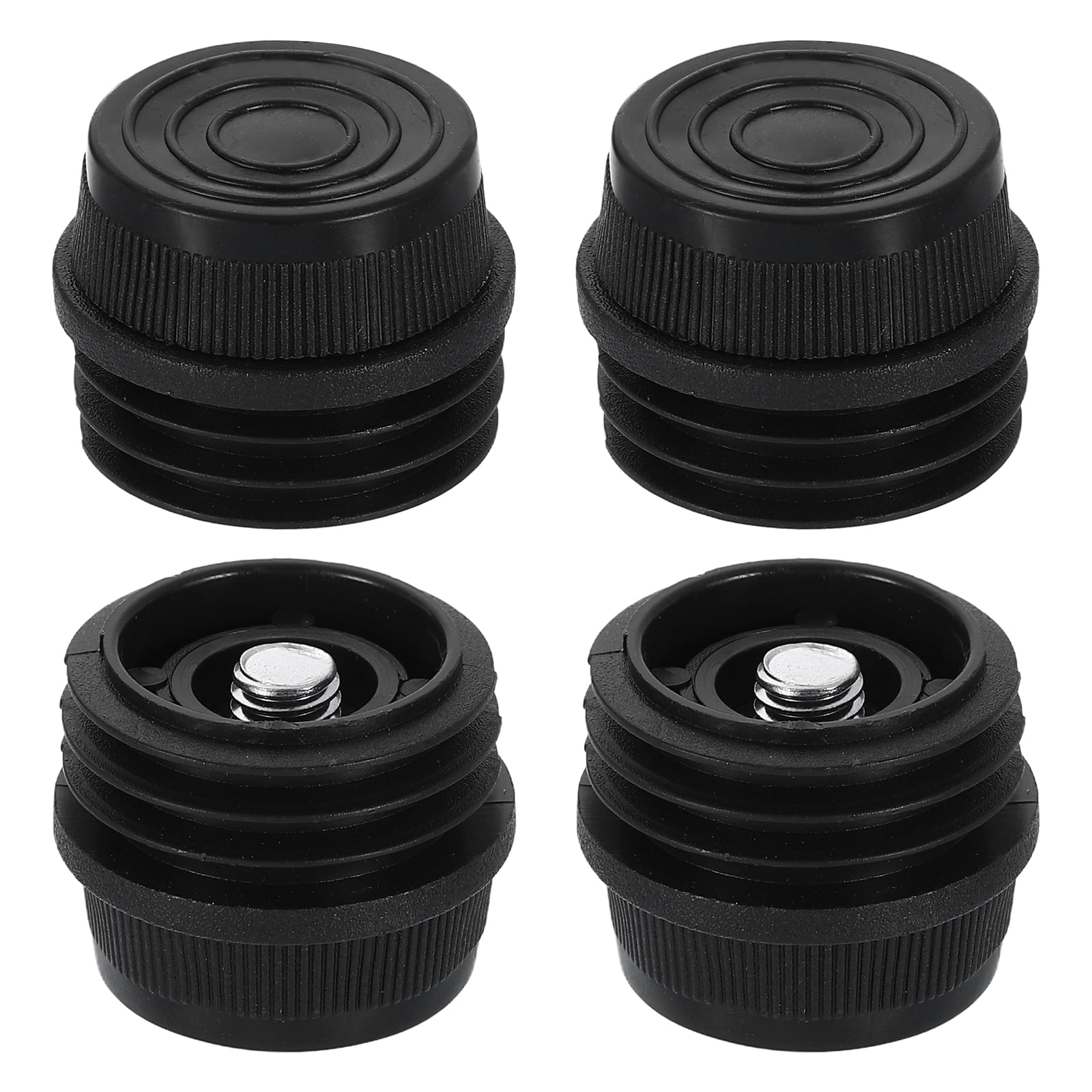Uxcell 4 Set Leveling Feet, M8x32mm Plastic Adjustable Furniture Leg ...