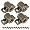 thumbnail image 1 of Uxcell 4 Set Zinc Alloy Magnetic Cabinet Door Catch for Kitchen Cupboard Closet, Bronze, 1 of 6