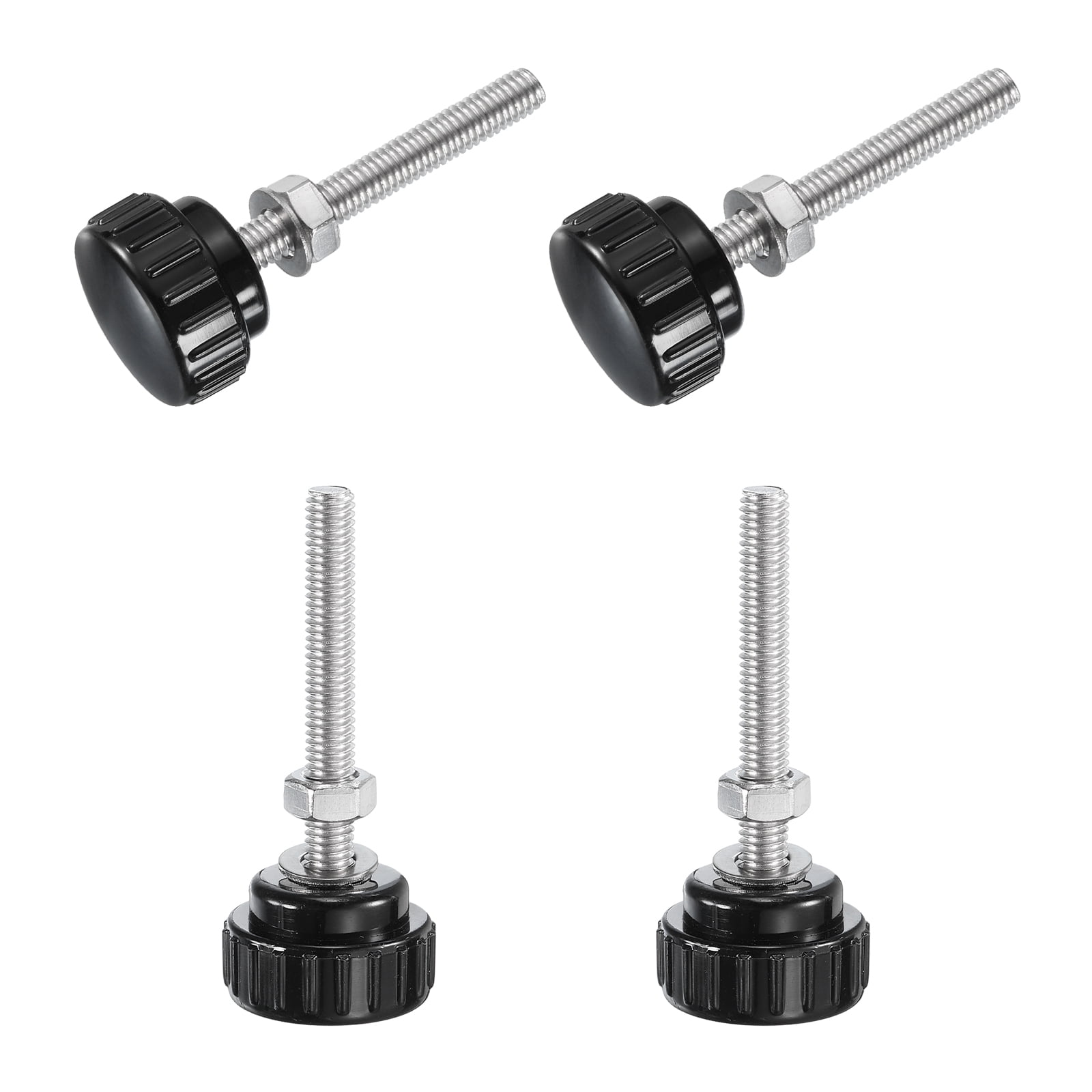 Philmore K50 5mm Threaded Knob Thumb Screws for CB's, PA's, Car