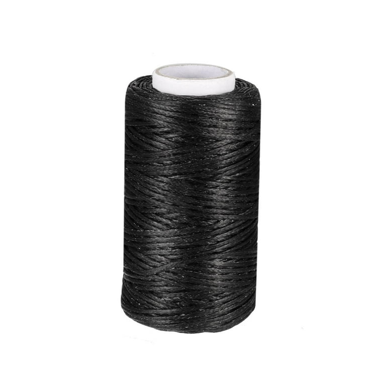 uxcell 55 Yards 150D/1mm Leather Sewing Thread, Waxed Thread, Hand  Stitching Thread for Hand Sewing Leather and Bookbinding(Dark Brown)
