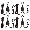 thumbnail image 1 of Uxcell 4 pieces 1/8" (4mm) Tie Down Rope Hanger Metal Gears Ratchets 6.6ft (2meter) Strap, 1 of 5