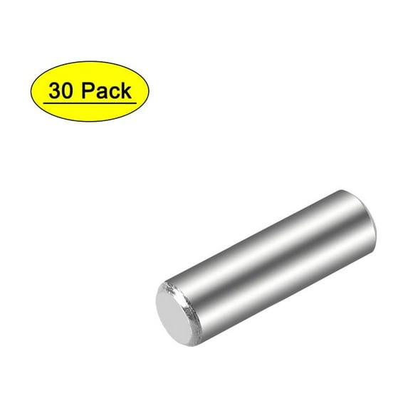 Uxcell 4 x 14mm(Approx 5/32") 304 Stainless Steel Dowel Pin 30 Pack