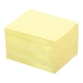 thumbnail image 1 of Uxcell 4" x 3" Sticky Notes, Bright Color Self-Stick Note Pads 100 Sheets/Pad, Yellow, 6 Pack, 1 of 5