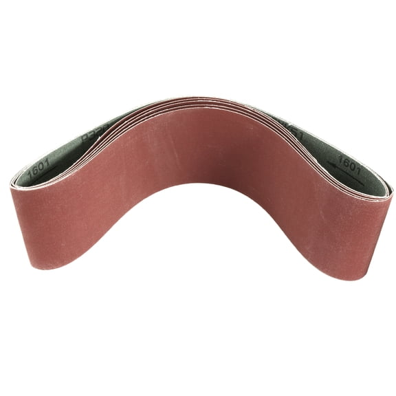 Uxcell 4" x 36" 320 Grit Lapped Joint Aluminum Oxide Sanding Belts 6 Pack