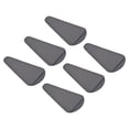 thumbnail image 1 of Uxcell 4"x2.2" PU Leather Scissors Sheath Cover Protector for Eyebrow Trimming Beauty Tool, Grey 6 Pack, 1 of 6