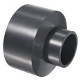 thumbnail image 1 of Uxcell Reducer Pipe Fitting SCH80 Straight Coupling, Grey 4"x2" 1, 1 of 5