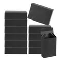 thumbnail image 1 of Uxcell 4"x3"x1" Paper Soap Box Homemade Soap Boxes Rectangle Presents Packaging Boxes, Black 30 Pack, 1 of 6