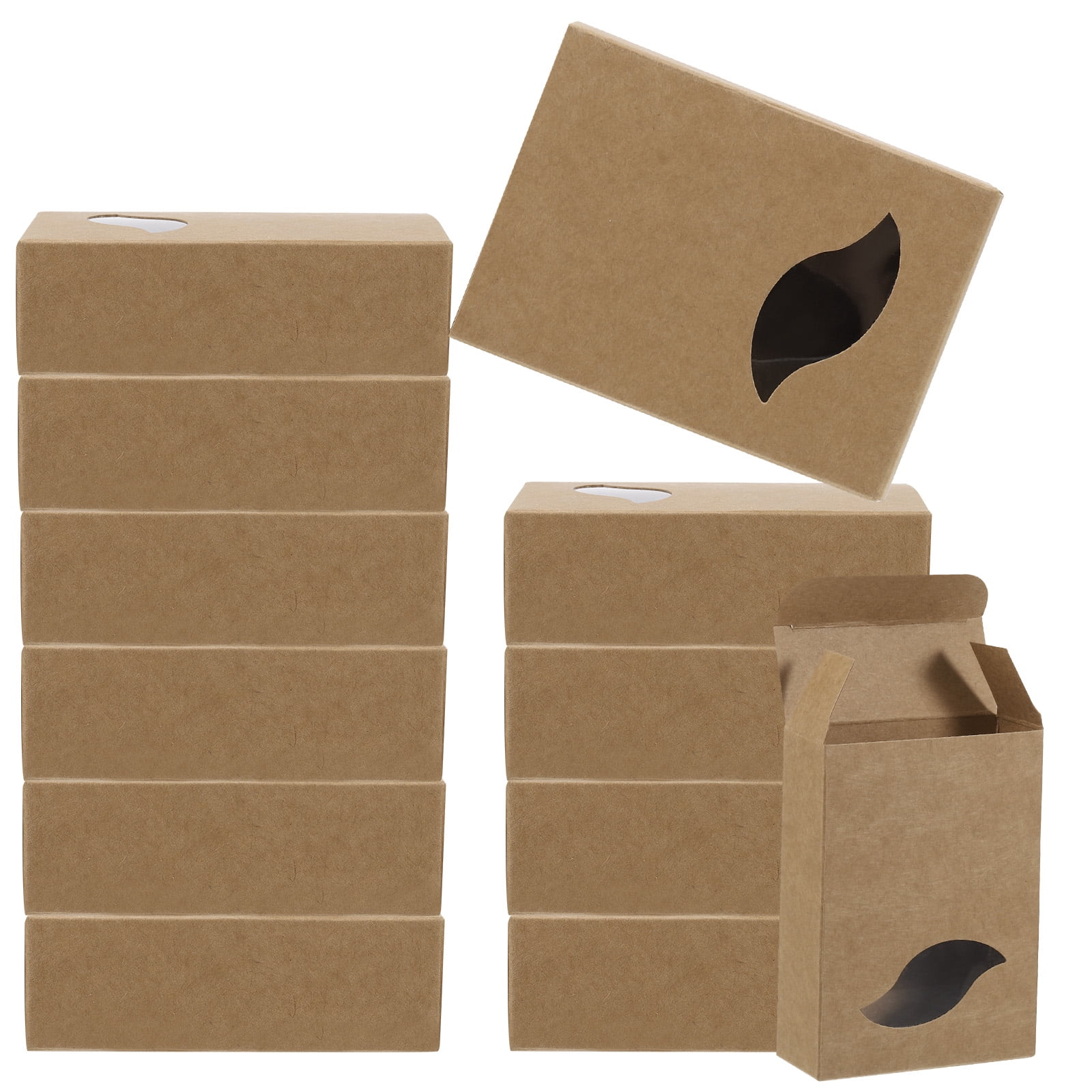 4x3x1 Paper Soap Box, 30 Pack Soap Boxes Rectangle, White