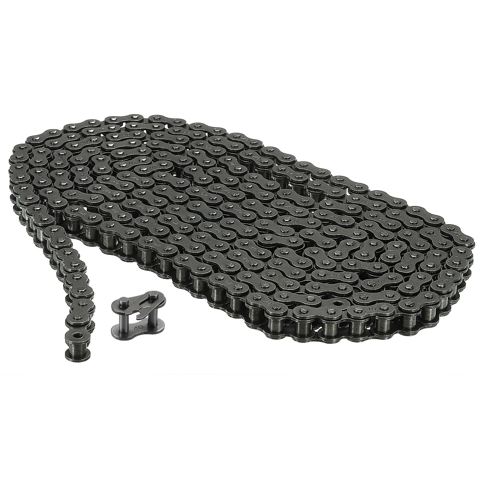Uxcell #40/08A-1 Roller Chain 10 Feet 1/2