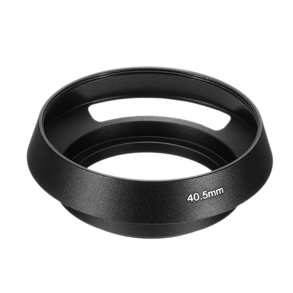 Uxcell 40.5mm Lens Hood, Standard Vented Matte Surface Inside Lens Hood, Black