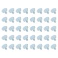 thumbnail image 1 of Uxcell 40 PCS M4x6mm Flat Knurled Head Thumb Screws Solid Iron Fully Threaded Thumbscrew Bolts Fasteners for Lighting and Household Use Electronic Equipment, 1 of 6