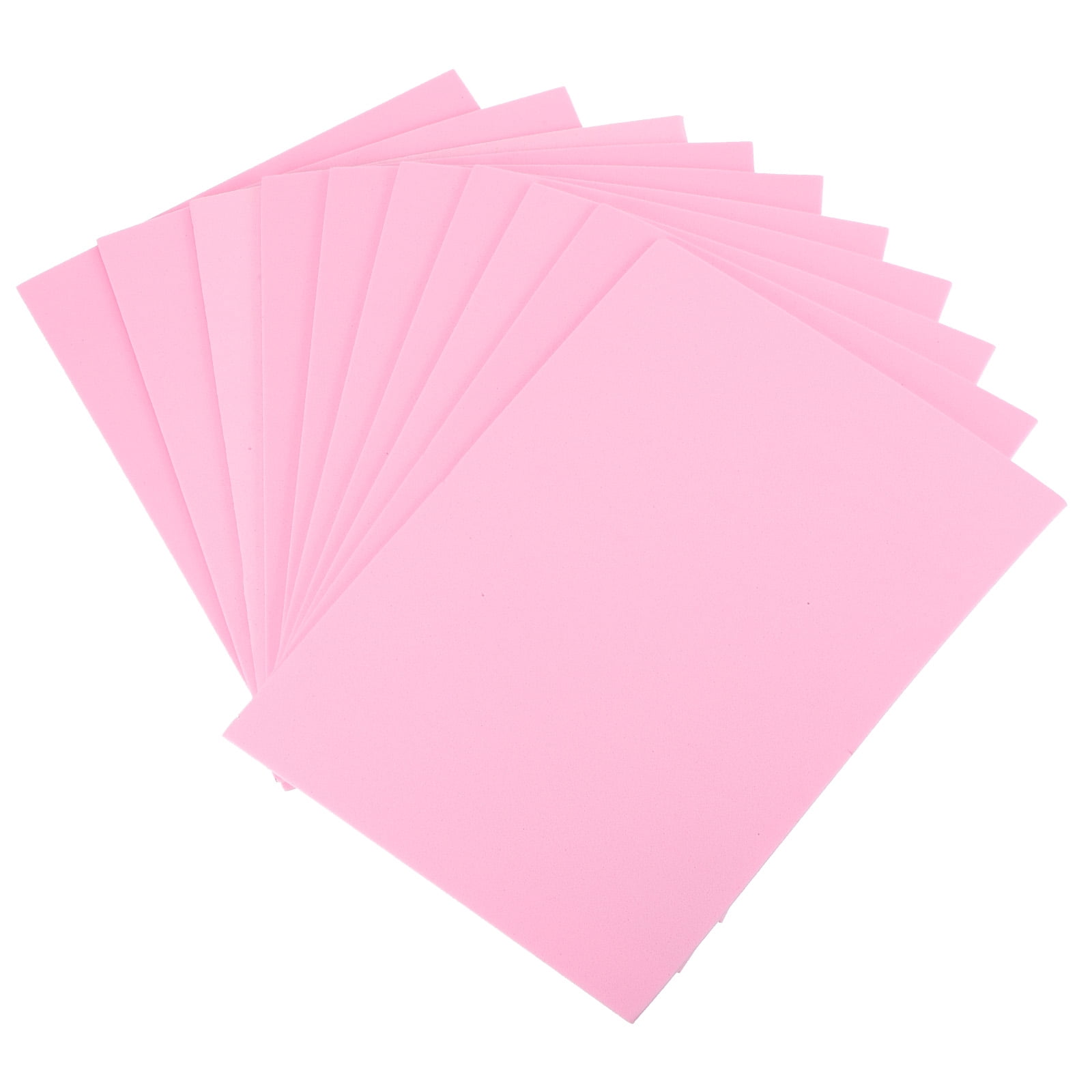 Uxcell 40 Pack EVA Foam Sheets Pink 7.8 Inch x 5.9 Inch 2mm Thick Crafts Foam EVA Sheets for Costumes, Crafts Projects