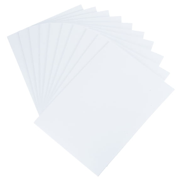 Uxcell 40 Pack EVA Foam Sheets White 7.8 Inch x 5.9 Inch 2mm Thick Crafts Foam EVA Sheets for Costumes, Crafts Projects
