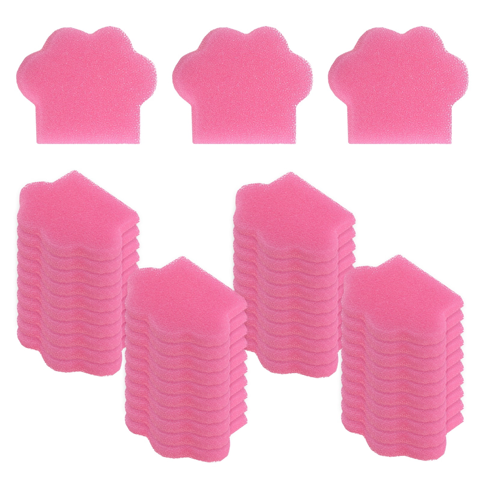 Pattern Scum Uxcell 40-Pack Hot Tub Scum Absorber, Cat Paw Pattern Scum Balls for ...