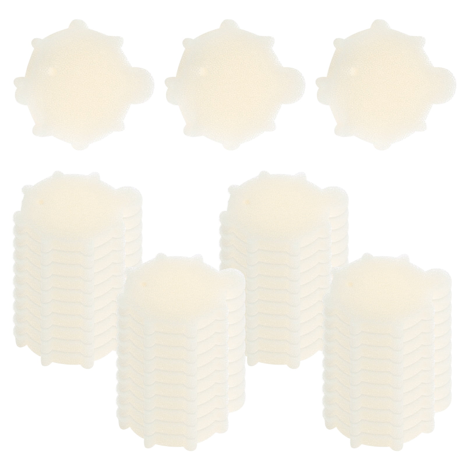 Pattern Scum Uxcell 40-Pack Hot Tub Scum Absorber, Sea Fish Pattern Scum Balls for ...