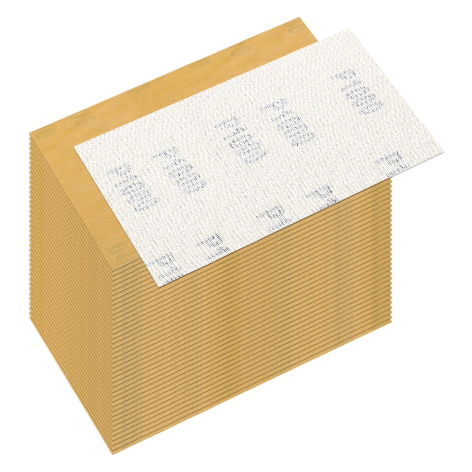 Uxcell 40 Pcs 1000 Grit Sandpaper, 2.75 x 5 Inch Sand Paper Hook and ...