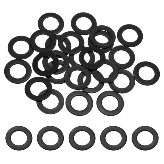Uxcell 40 Pcs M10 7/16"ID x 5/8"OD Flat Washers, Stainless Steel Metal Washers