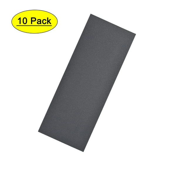 Uxcell 400 Grits Waterproof Sandpaper Wet Dry Sand Paper Silicone Grey 10pcs
