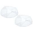 thumbnail image 1 of Uxcell 400mm 16 Inch Washable Dustproof Mesh Guard Net Fan Dust Cover White 2 Pack, 1 of 6