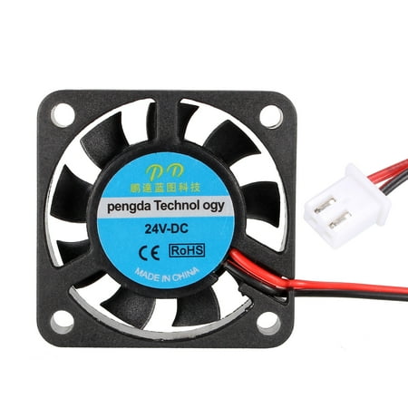 Uxcell 4010 Cooling Fan for 3D Printers Extruder DC 24V 1.57 x 1.57 x 0.39 inch
