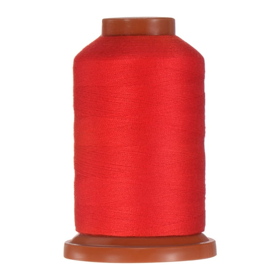 Uxcell 40D/2 Sewing Thread 1117 Yards Polyester Hand Sewing String Burgundy Red