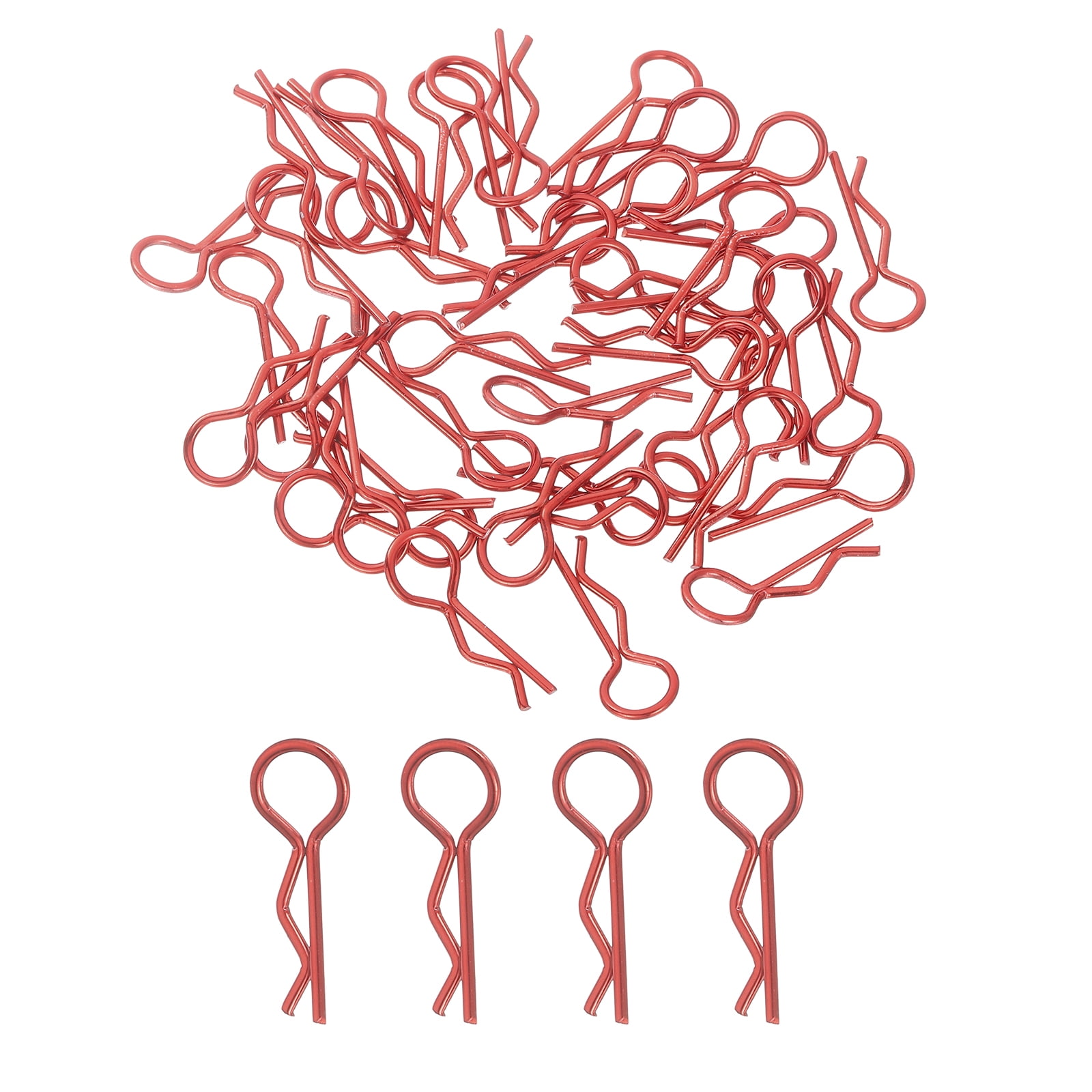 Rc Pin Insert Uxcell 40Pcs RC Body Clips, 30-Degree RC Car Pins for 1/8 1/10 1/12 ...