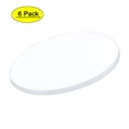 thumbnail image 1 of Uxcell 40mm OD 2mm Thick Round Silicone Rubber Solid Gasket Sheet White 6 Count, 1 of 5