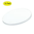 thumbnail image 1 of Uxcell 40mm OD 3mm Thick Round Silicone Rubber Solid Gasket Sheet White 10 Count, 1 of 5