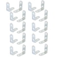 thumbnail image 1 of Uxcell 40mmx40mm Iron L Shaped 90 Degree Corner Brace Angle Bracket Connector 20pcs, 1 of 4