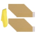 thumbnail image 1 of Uxcell 40pcs Micro Detail Sander Paper Kit 120 Grit Wet Dry Hook & Loop Alumina Sandpaper with Mini Hand Sanding Block, 1 of 6