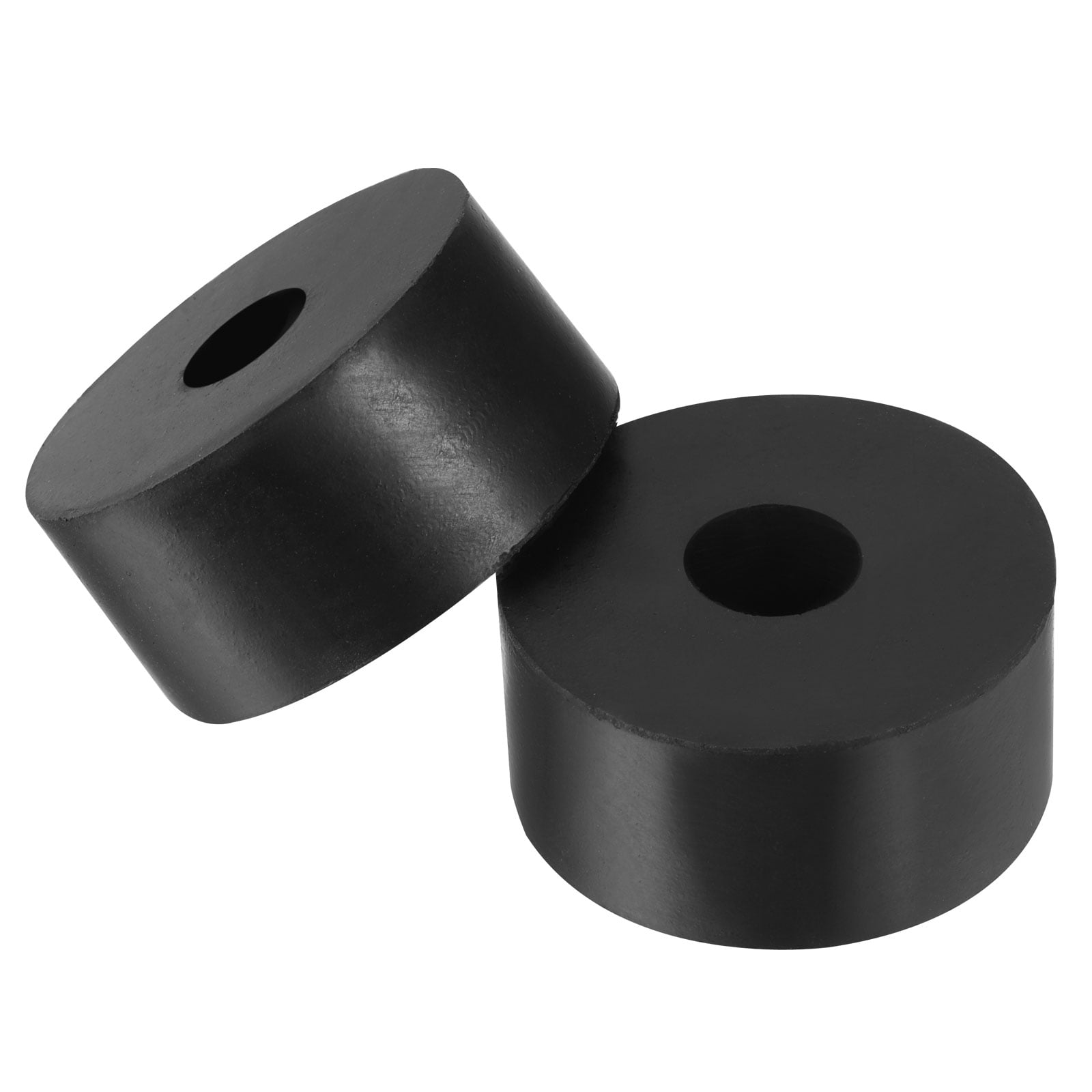 Uxcell 40x12x20mm Vibration Isolation Washer Rubber Damping Feet Pad, Black 4 Pack