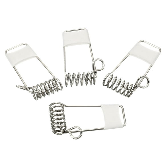Uxcell 40x17mm Fix Clamps for Ceiling Lamp Recessed Light Downlight Spring Clips 20 Pack