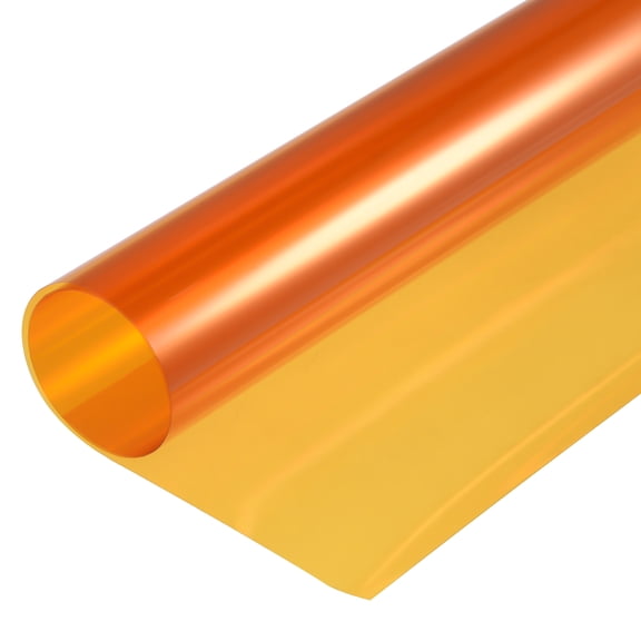 Uxcell 40x50cm Gel Color Filter Paper Film Orange for Photo Studio, 4 Pack