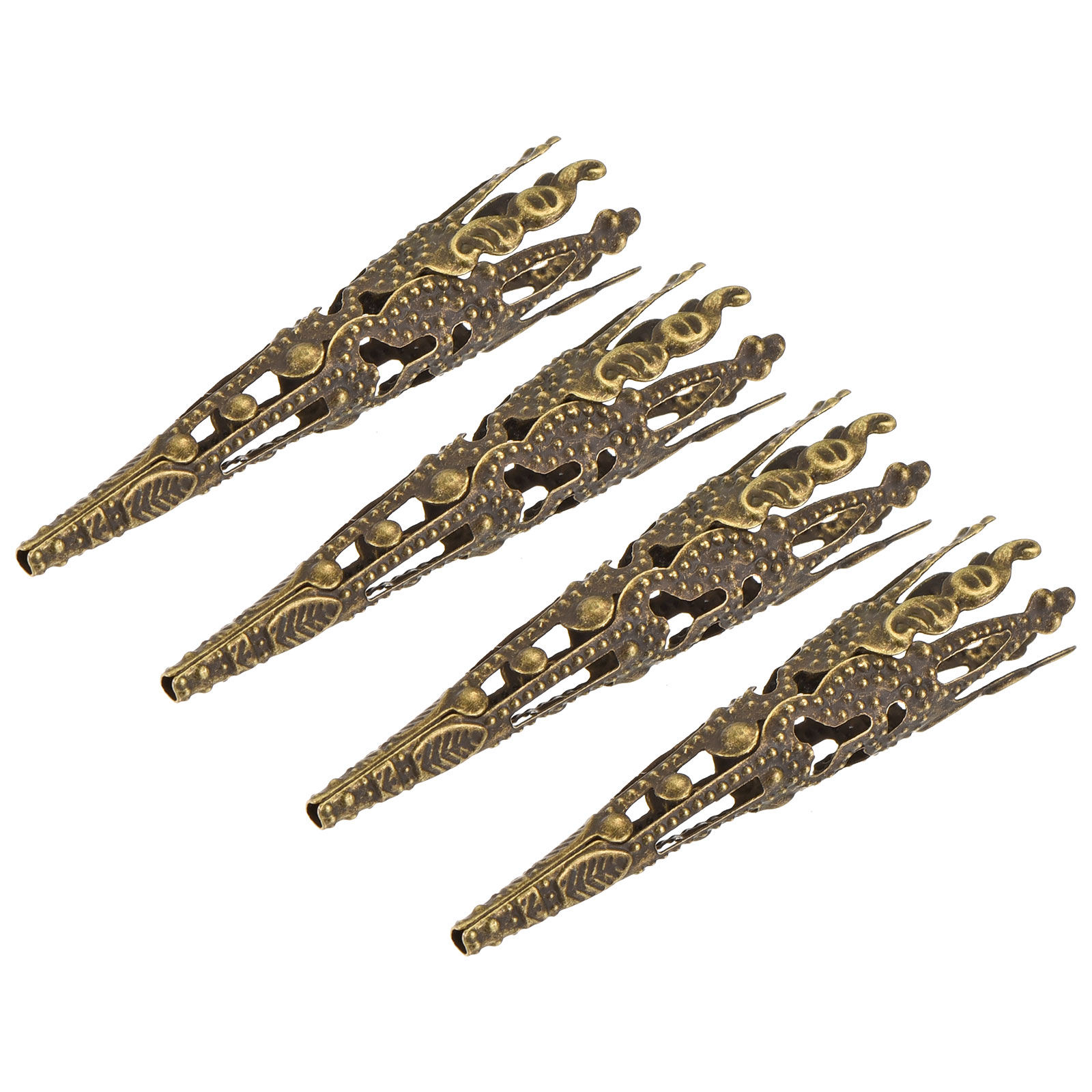 Lot De 10 Supports De Corsage/broche En Fer Bronze - Uxcell, Neuf, Pour Décoration Mariage/événement