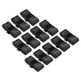thumbnail image 1 of Uxcell 43.3" Absorb Sweat Non-Slip PU Tennis Racket Overgrip Tape Wraps Black 12 Pack, 1 of 6