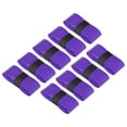 thumbnail image 1 of Uxcell 43.3" Non-Slip PU Tennis Racket Overgrip Tape Wraps with Hole Purple 9 Pack, 1 of 6