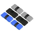 thumbnail image 1 of Uxcell 43.3" Non-Slip Tennis Racket Overgrip Tape Wraps with Hole Black Grey Blue, 1 of 6