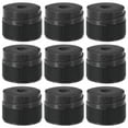 thumbnail image 1 of Uxcell 43.3" Non-Slip Tennis Racket Overgrip Tape Wraps with Hole Black 9 Pack, 1 of 6