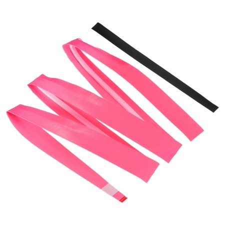 Uxcell 43.3" Non-Slip Tennis Racket Overgrip Tape Wraps with Ridges Pink 6 Pack
