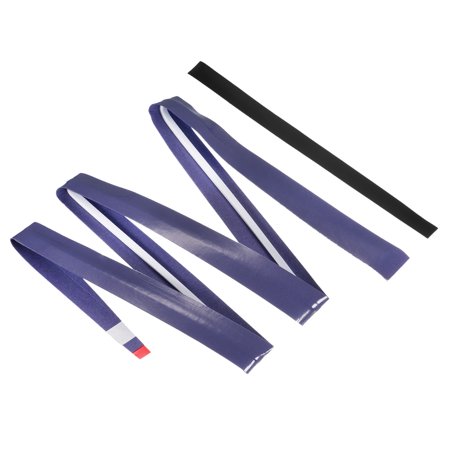 Uxcell 43.3" Non-Slip Tennis Racket Overgrip Tape Wraps with Ridges Purple 6 Pack