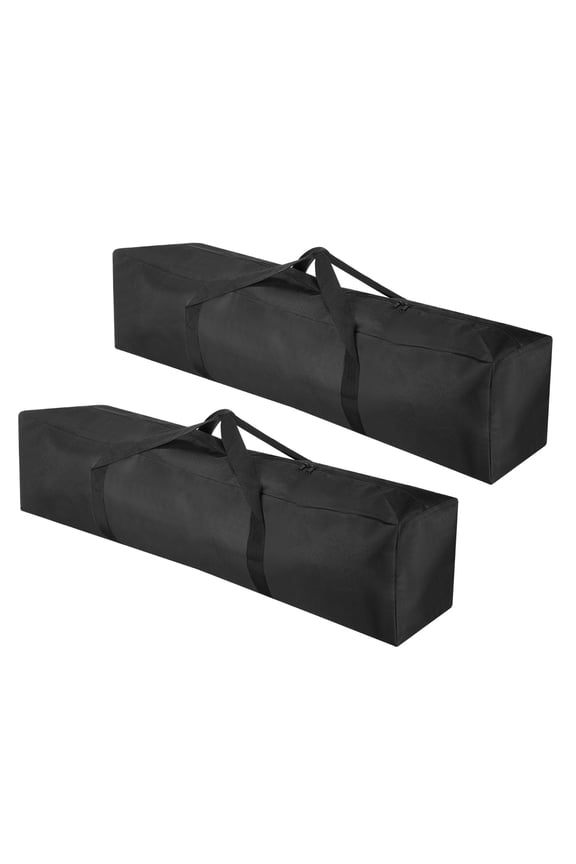 43" Nylon Camp Chair Replacement Bag Foldable Carrying Bag Large Zippered Bag with Strap 2 Pack