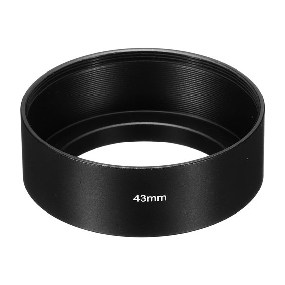 Uxcell 43mm Lens Hood, Standard Focus Frosted Surface Anti-reflective Inside Hood