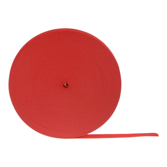 Uxcell 44 Yards Sewing Elastic Bands 3/4 Inch 20mm Width Flat Knit Stretch Elastic Cord for DIY Projects Crafts, Red