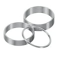 thumbnail image 1 of Uxcell 44mm Metal O Rings, 10 Pack 304 Stainless Steel Round Rings for Hardware Bags, 1 of 6